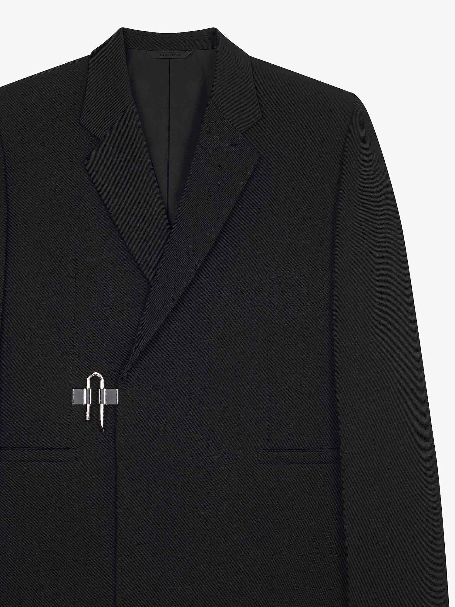 U-Lock jacket in knit wool Product Image