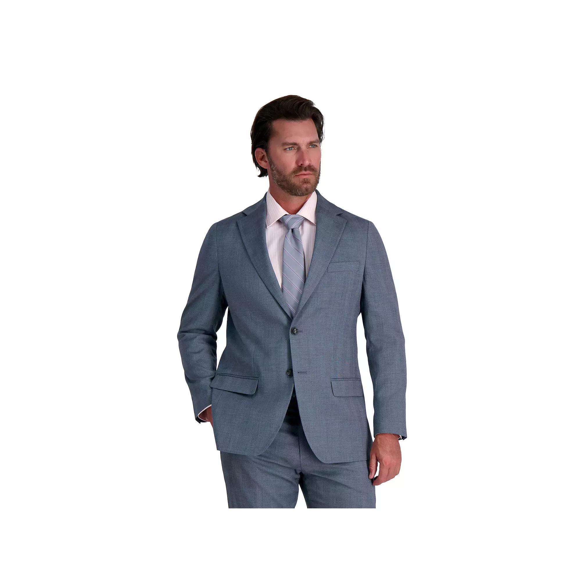 Mens J.M. Haggar Tailored Fit Glen Plaid Suit Separate Jacket Product Image