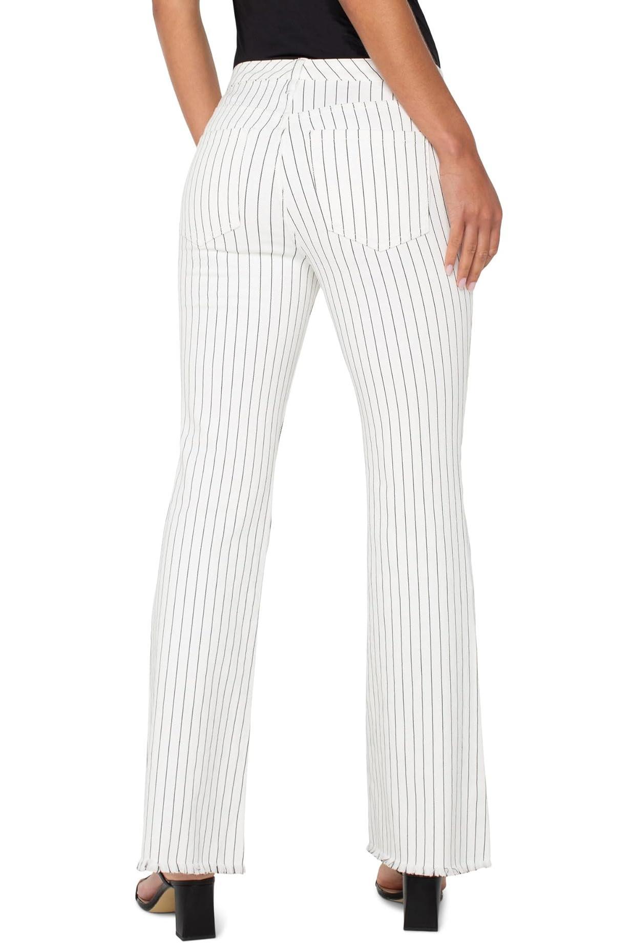 Hannah High Rise Flare With Fray Hem Product Image
