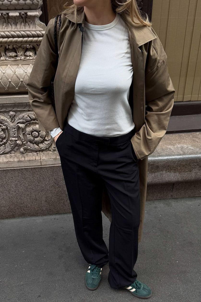 Low Waist Suit Pants Product Image