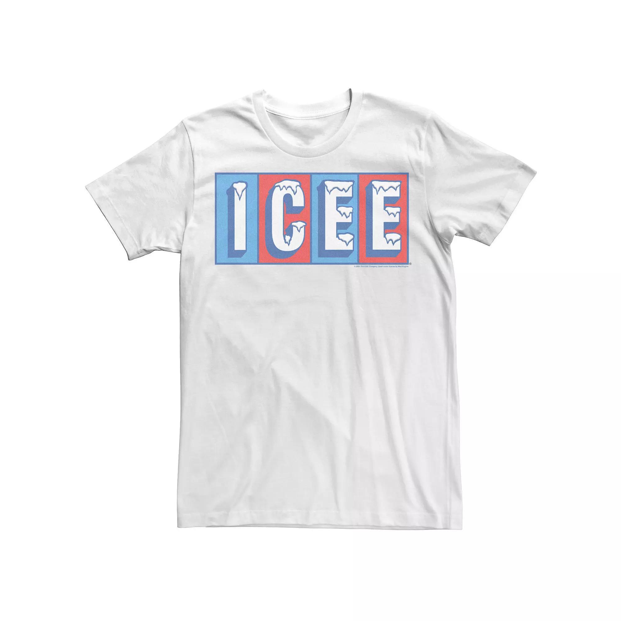 Men's Icee Retro Logo Tee, Size: Small, White Product Image