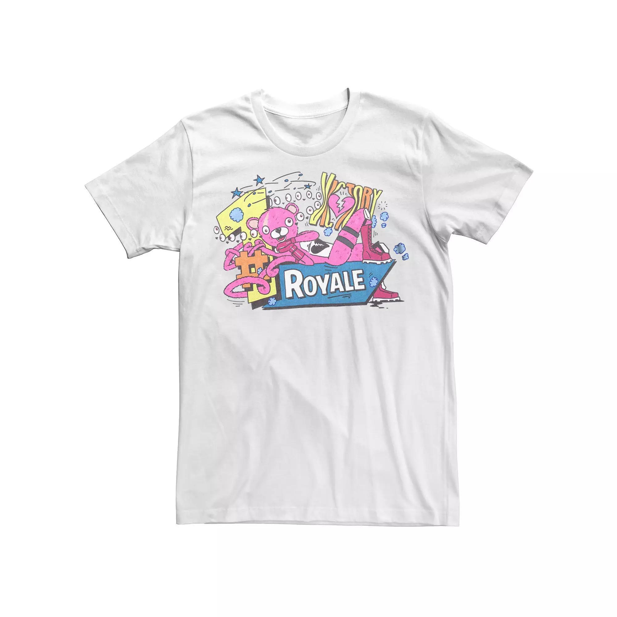 Men's Fortnite Victory Royale Graphic Tee, Size: XL, White Product Image
