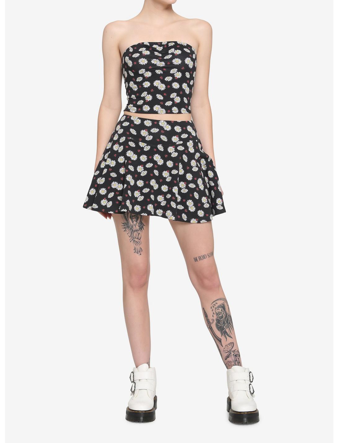 Daisy Ladybug Crop Tube Top Product Image