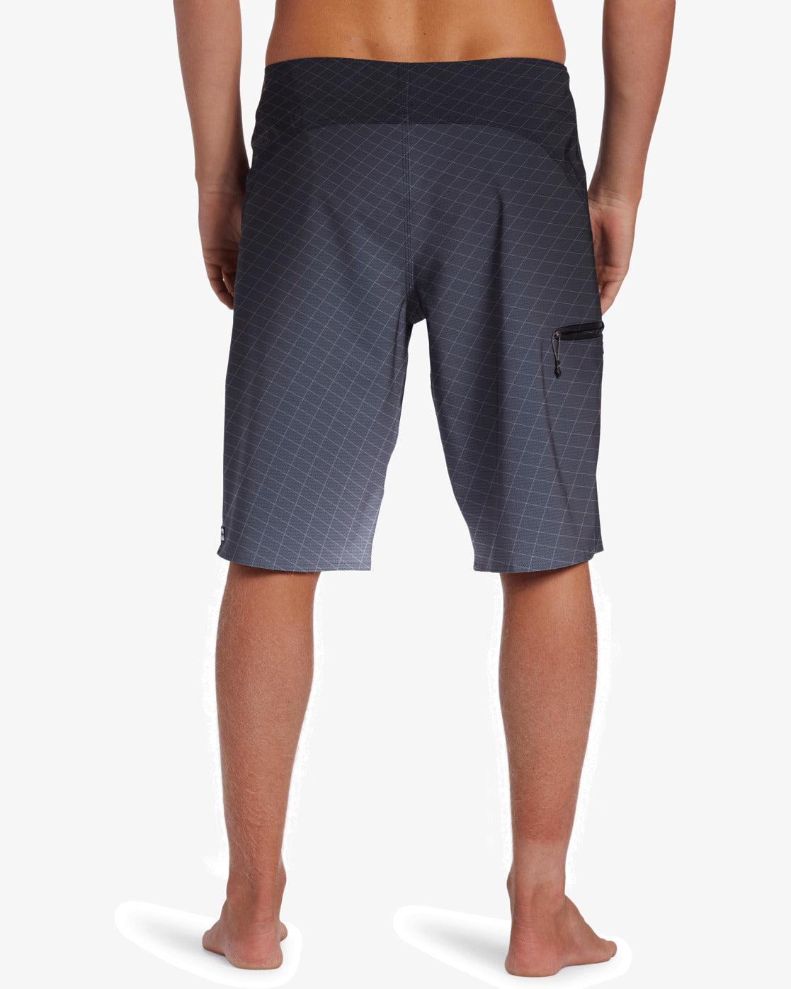 Fluid Pro 21" Boardshorts - Gray Male Product Image