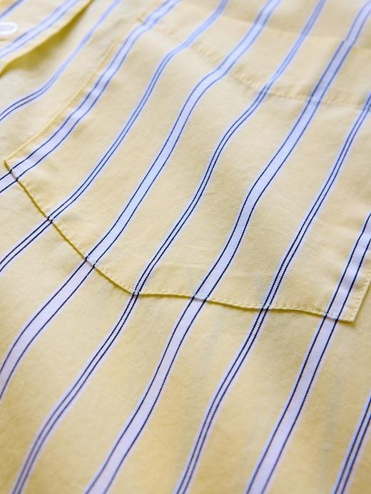 Organic Cotton Poplin Big Shirt Product Image
