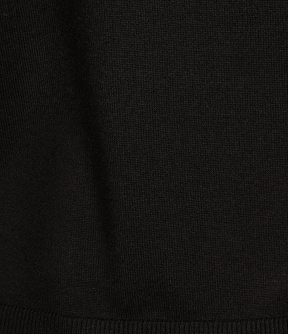 DKNY by Donna Karan Cheetah Print Short Puff Sleeve Knit Top Product Image