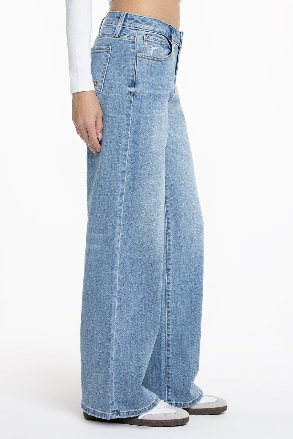 Tropez Baggy Wide Leg Jeans Product Image