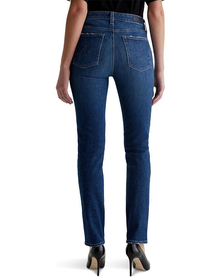 Women's AG Jeans Mari Mid-Rise Slim Straight Jeans in Mykonos Product Image