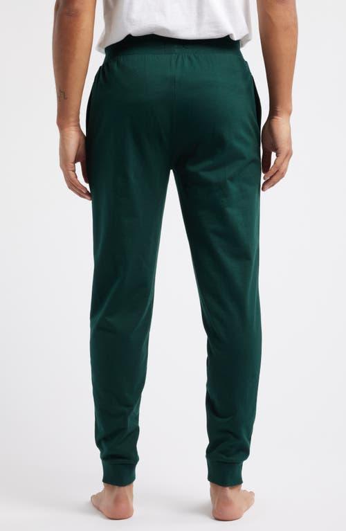 Boss Ease Cotton Logo Print Joggers Regular Fit Product Image