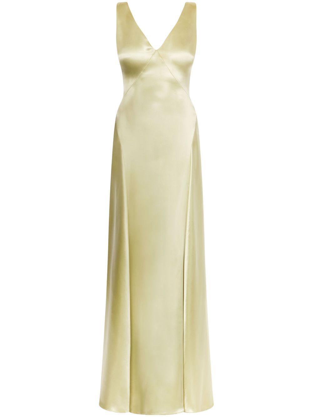satin maxi dress Product Image