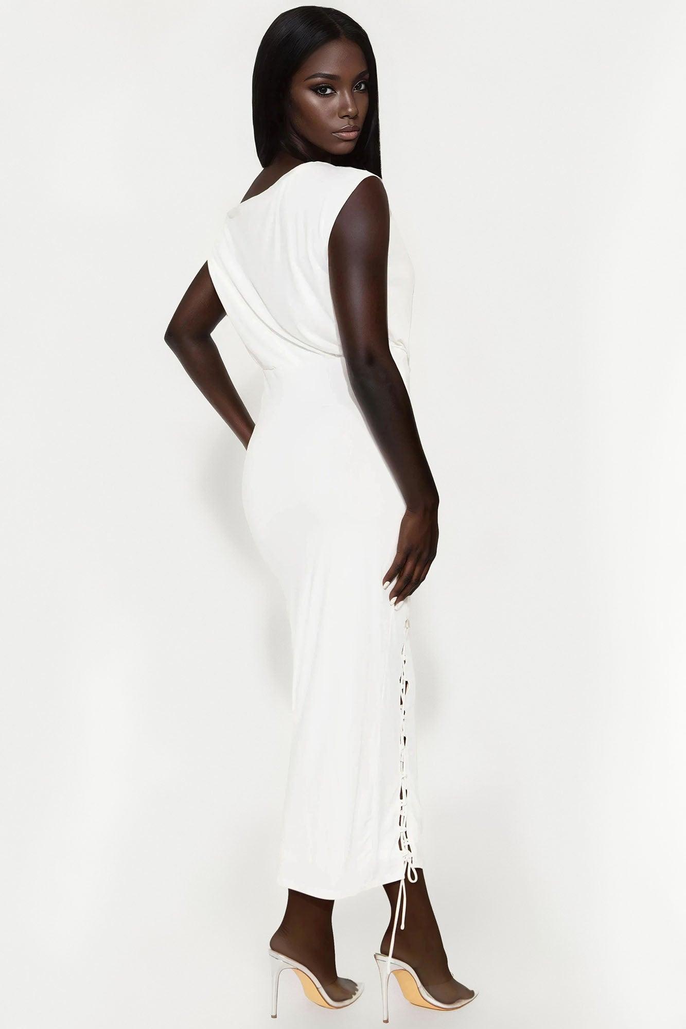 She's a Vision Maxi Dress - White Product Image