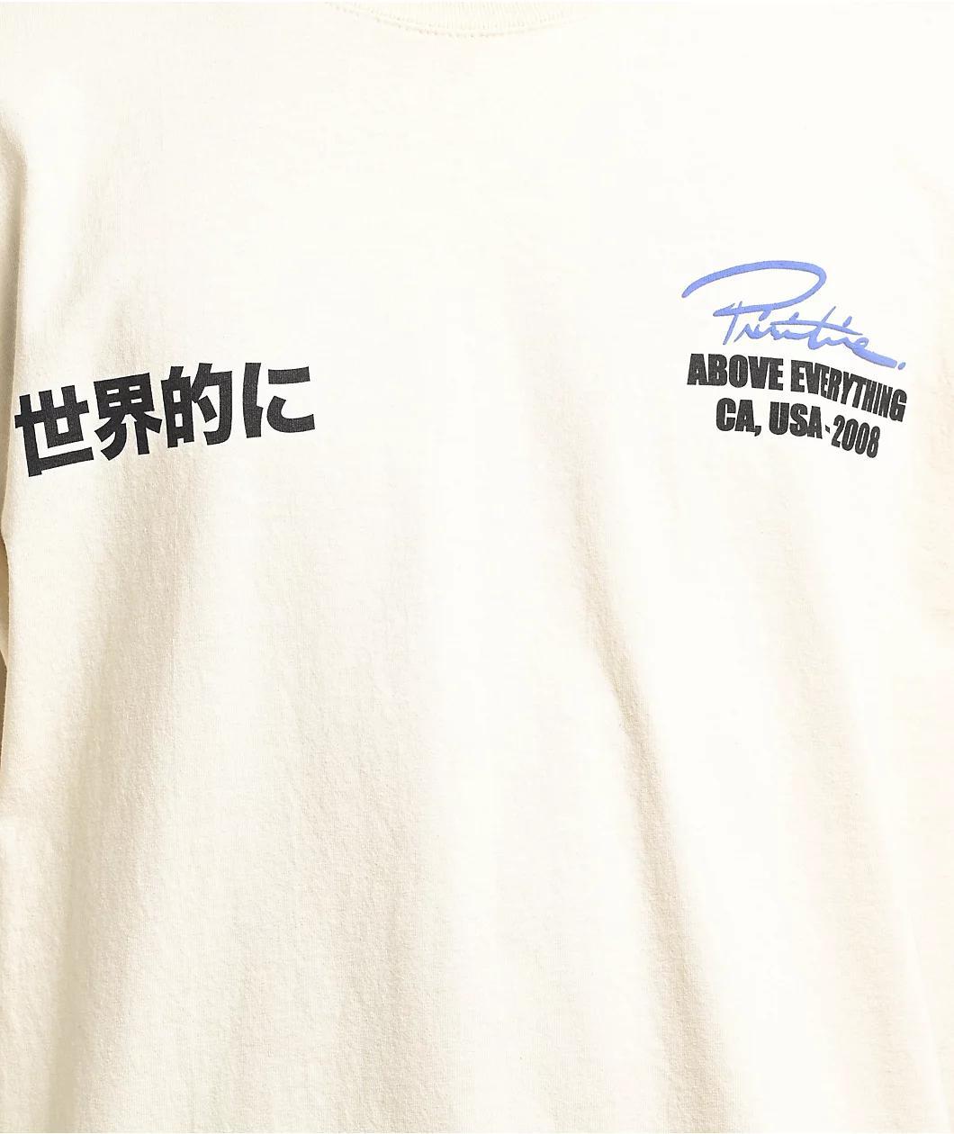 Primitive x Shaka Wear Takeover Cream T-Shirt Product Image