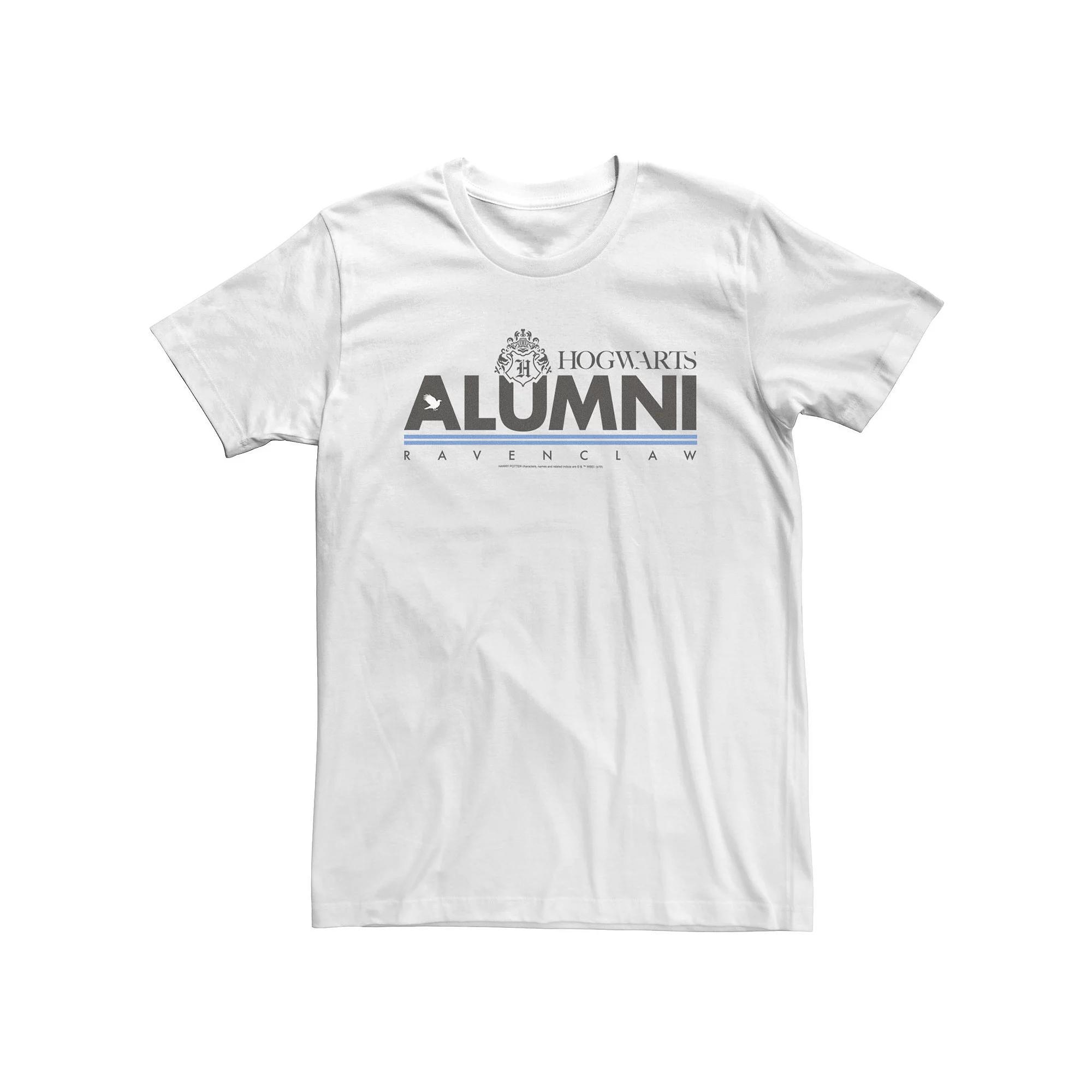 Big & Tall Harry Potter Hogwarts Alumni Ravenclaw Tee, Men's, Size: XL Tall, White Product Image