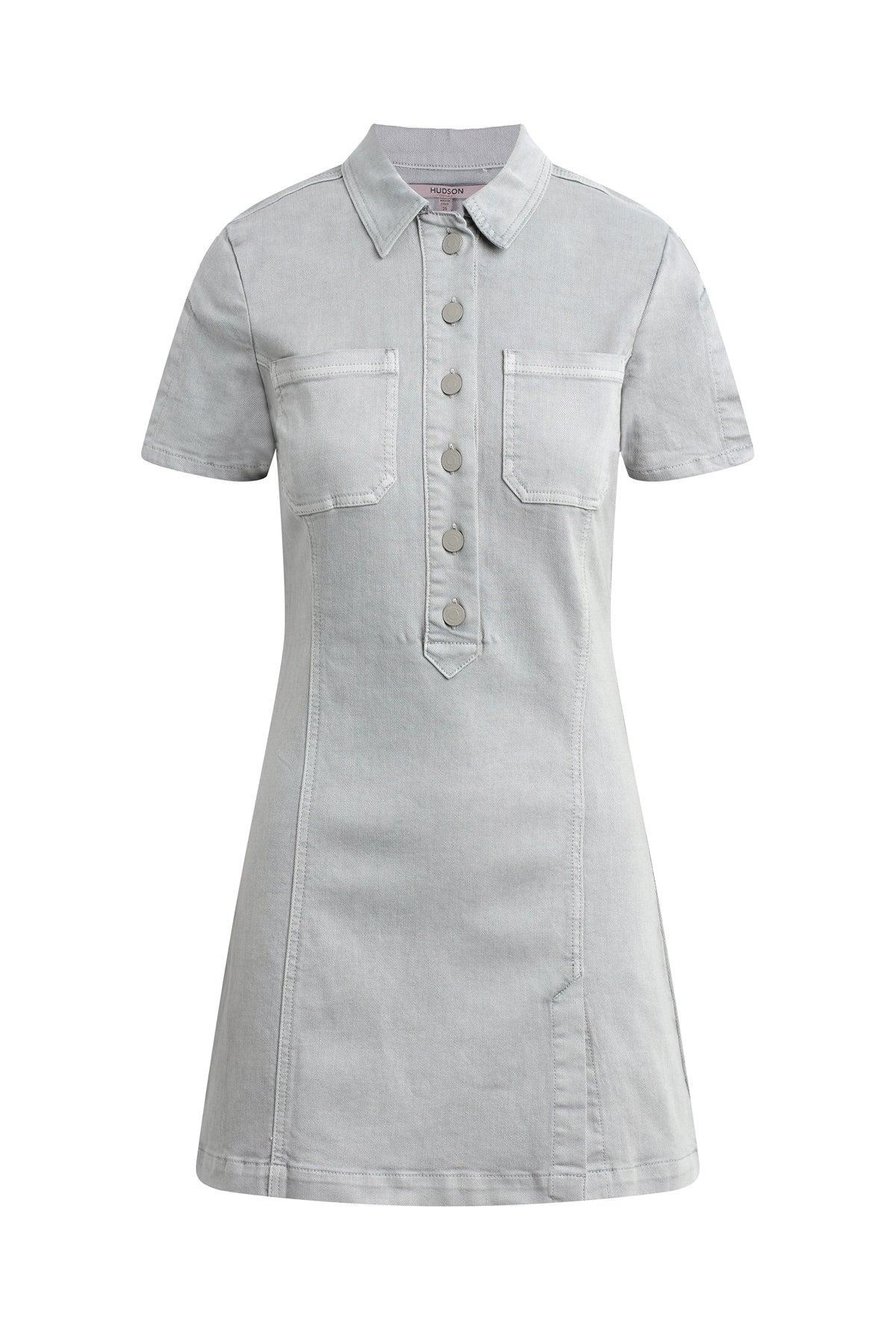 Denim Mini Dress Female Product Image