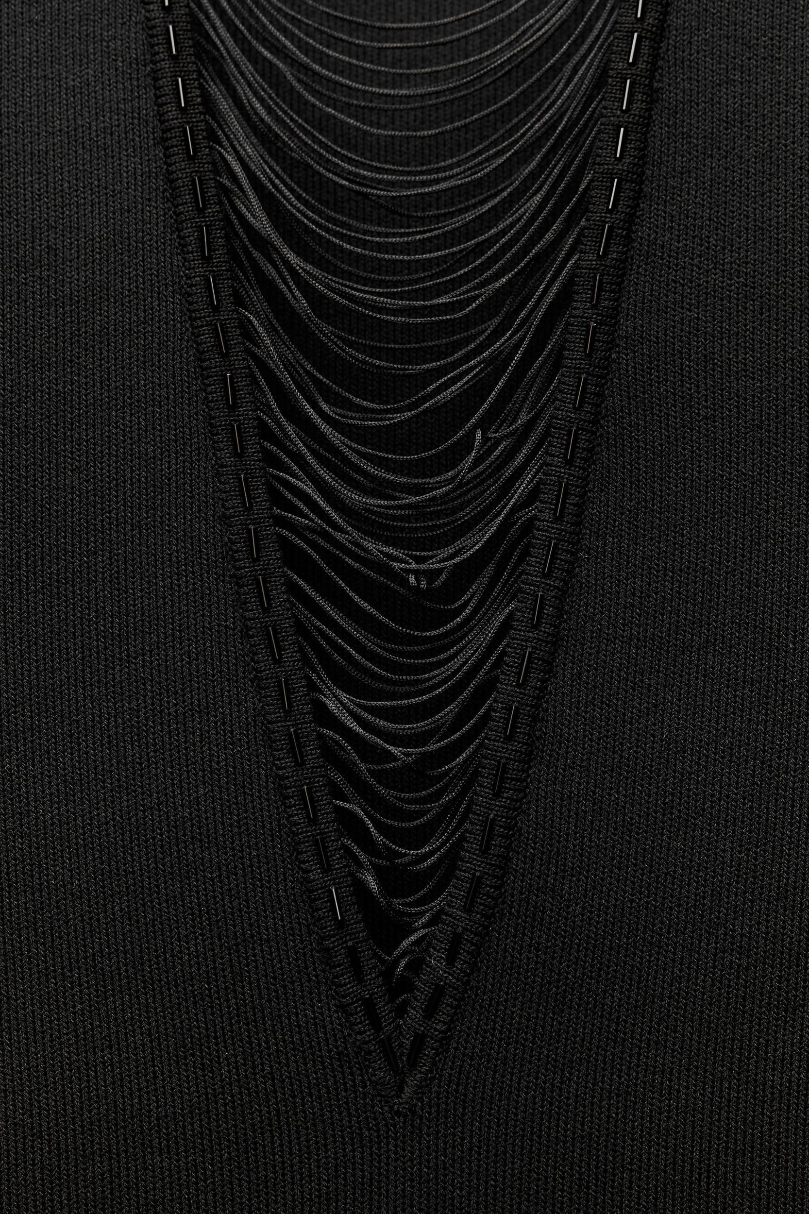 KNIT FLAPPER DRESS Product Image