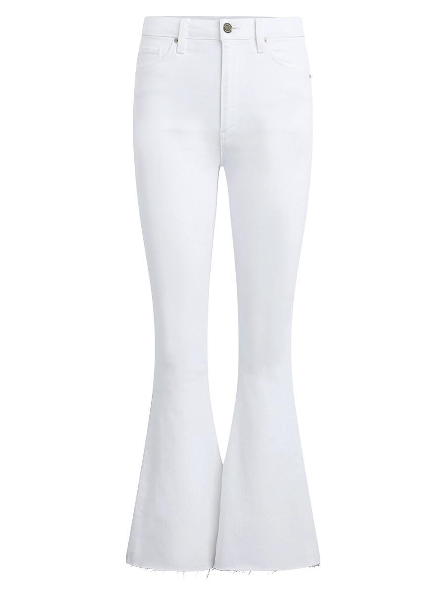 Womens Holly High-Rise Flared Jeans Product Image