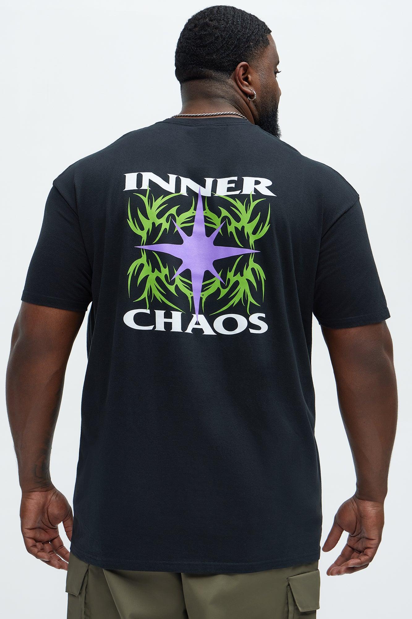 Inner Chaos Short Sleeve Tee - Black Product Image