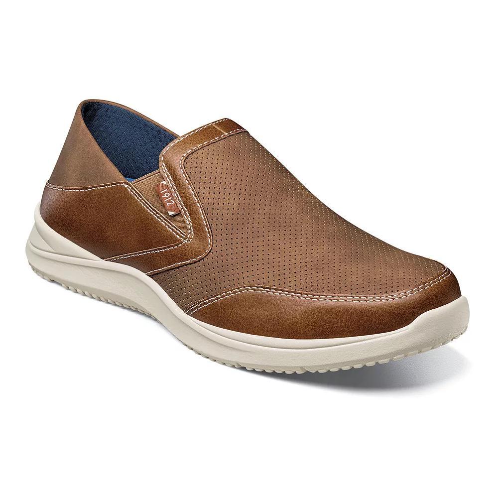 Nunn Bush® Conway EZ Men's Moc Toe Slip-On Shoes, Size: 9 Wide Product Image
