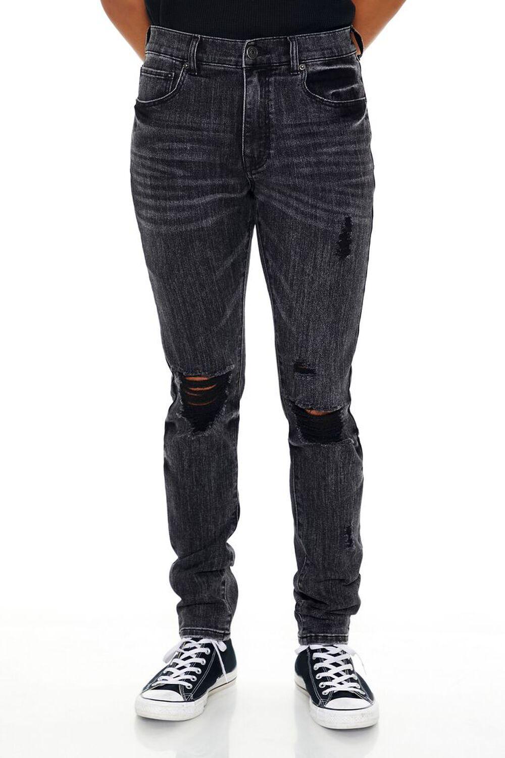 Distressed Skinny Jeans | Forever 21 Product Image
