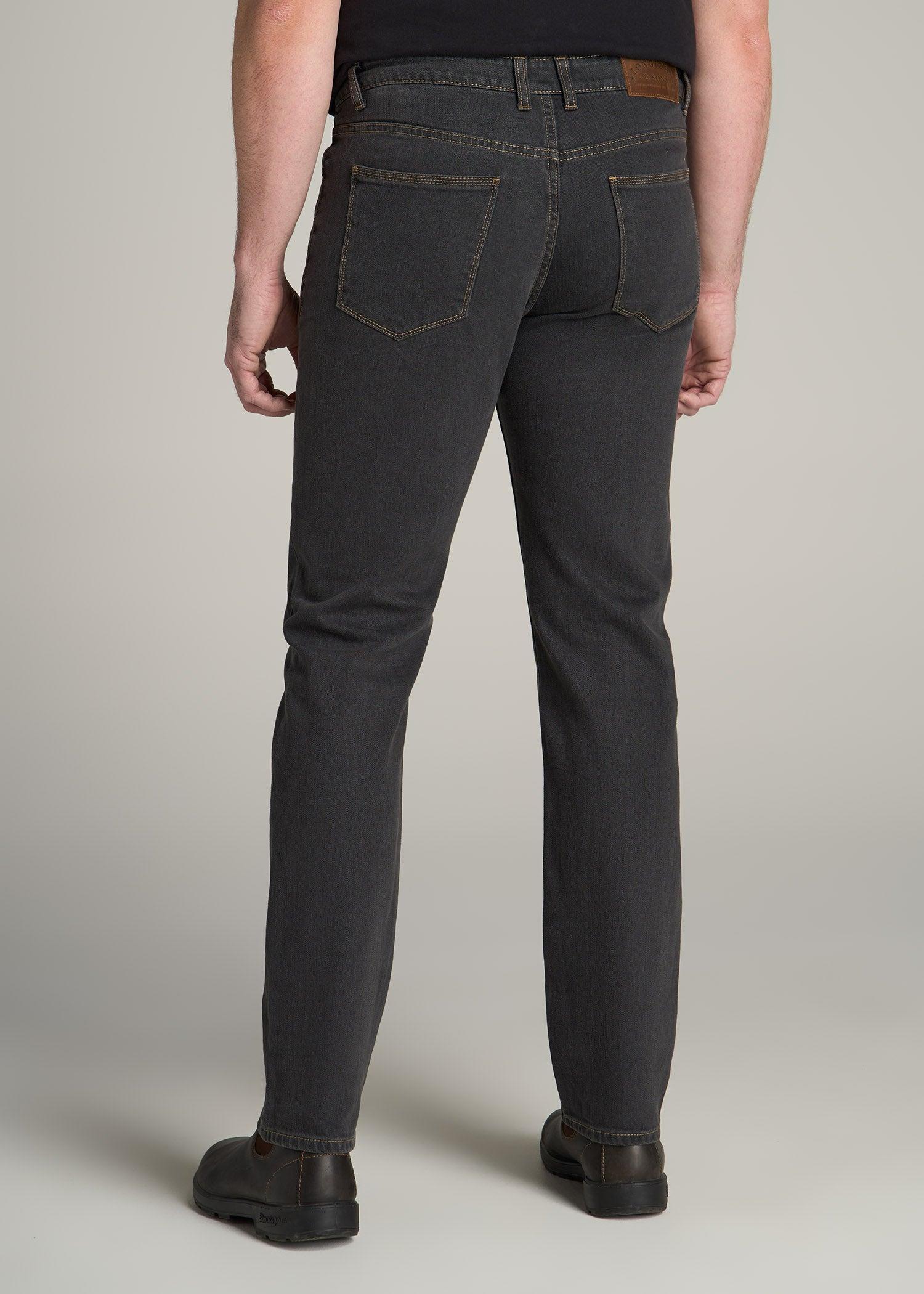 LJ&S STRAIGHT LEG Jeans for Tall Men in Vintage Black Product Image