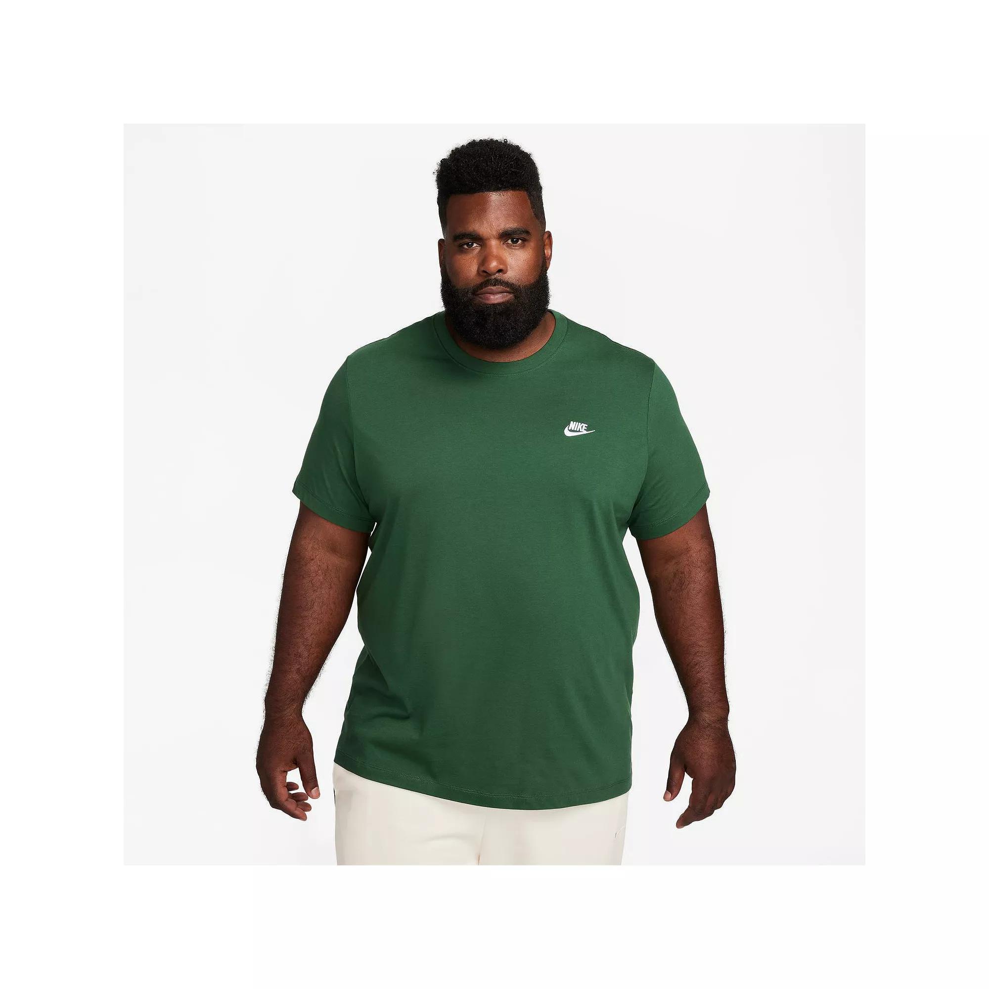 Men's Nike Sportswear Club Tee, Size: XL, Fir Product Image