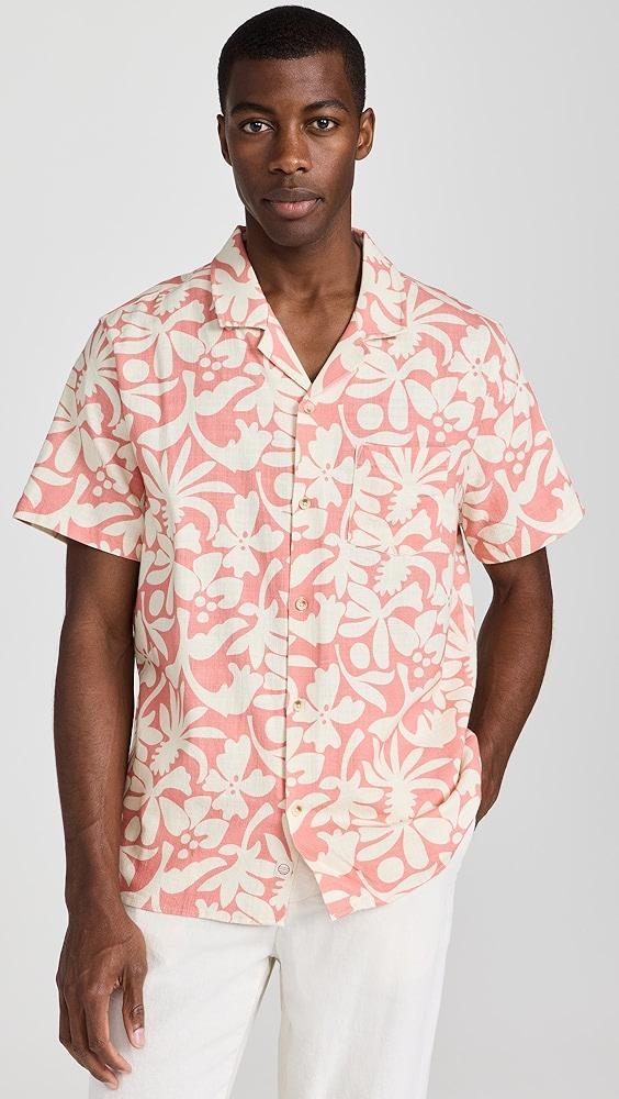 Marine Layer Stretch Selvage Resort Shirt | Shopbop Product Image
