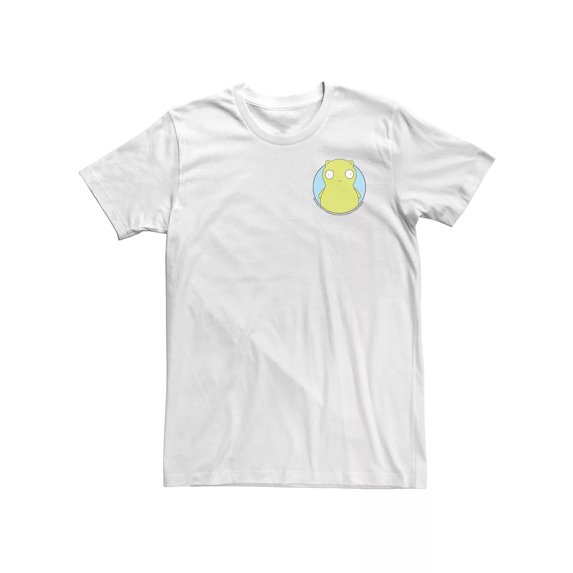 Big & Tall Bob's Burgers Kuchi Kopi Left Chest Tee, Men's, Size: 4XL Tall, White Product Image