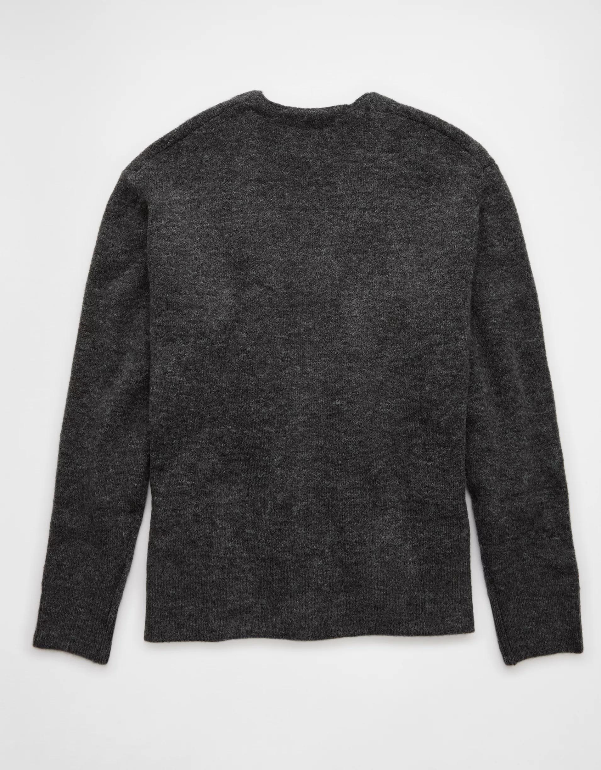 AE Long-Sleeve V-Neck Cardigan Product Image