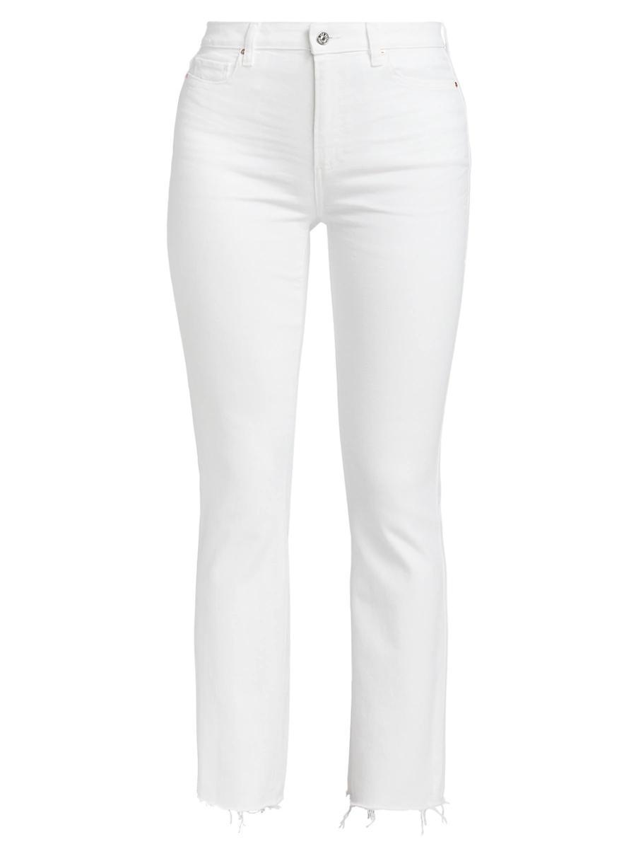 Womens Claudine Flared Ankle-Crop Jeans Product Image