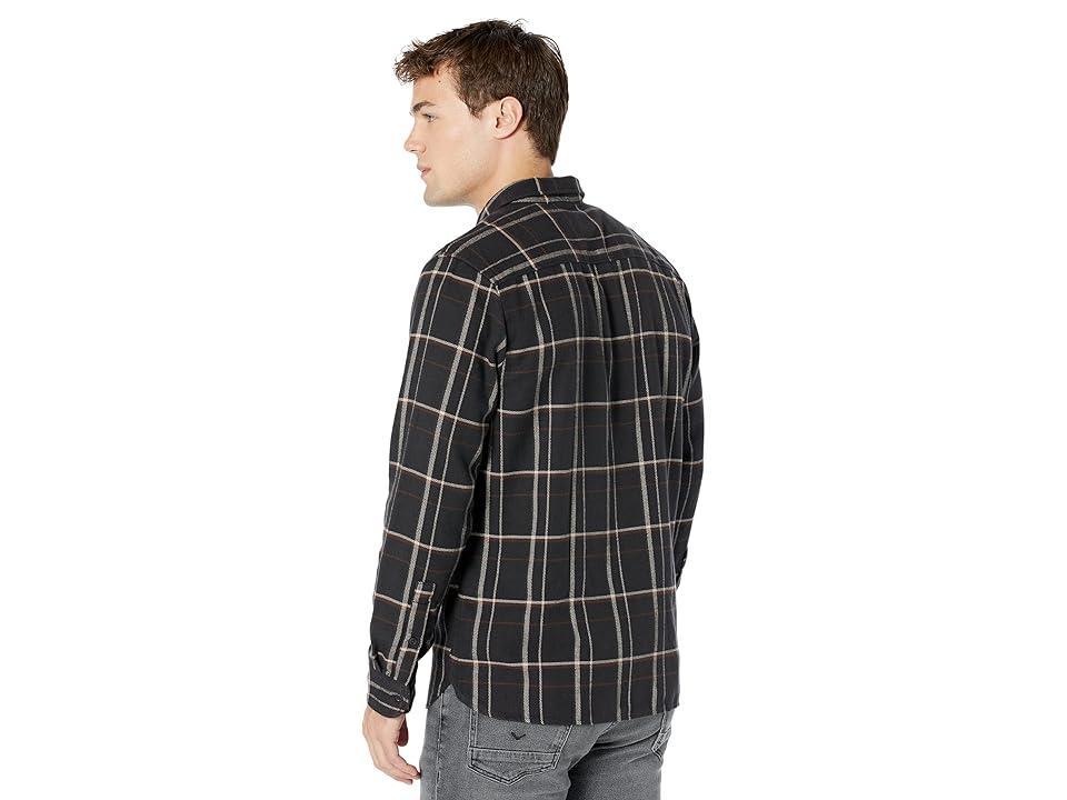 Madewell Perfect Shirt Sunday Flannel Coal Plaid) Men's Clothing Product Image