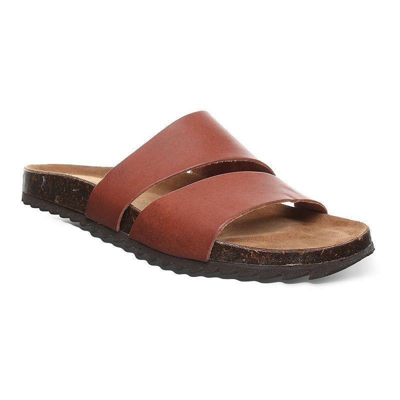 Bearpaw Mia Womens Leather Slide Sandals Product Image