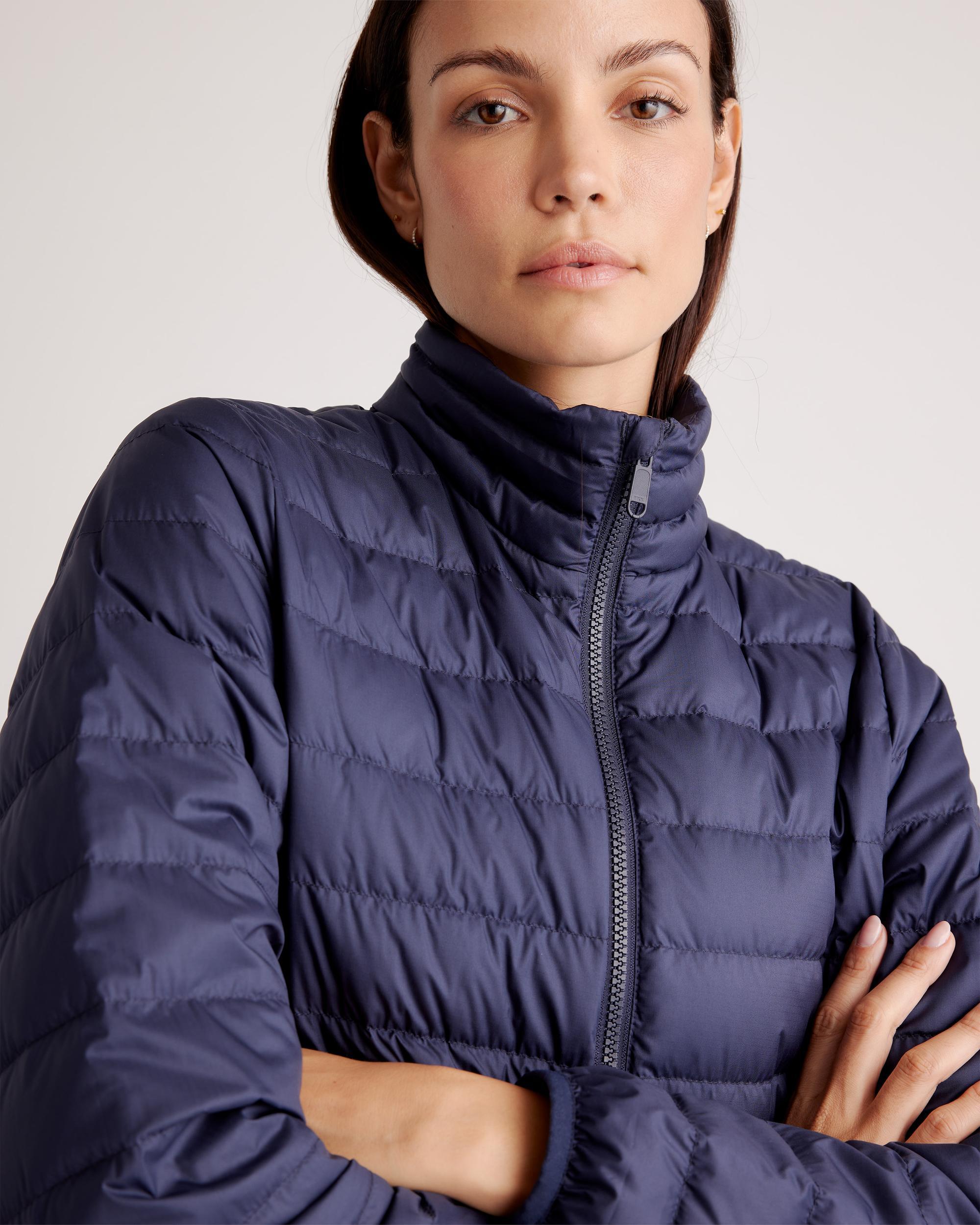 Quince | Women's Lightweight Down Packable Puffer Jacket Size XL, Recycled Polyester Product Image