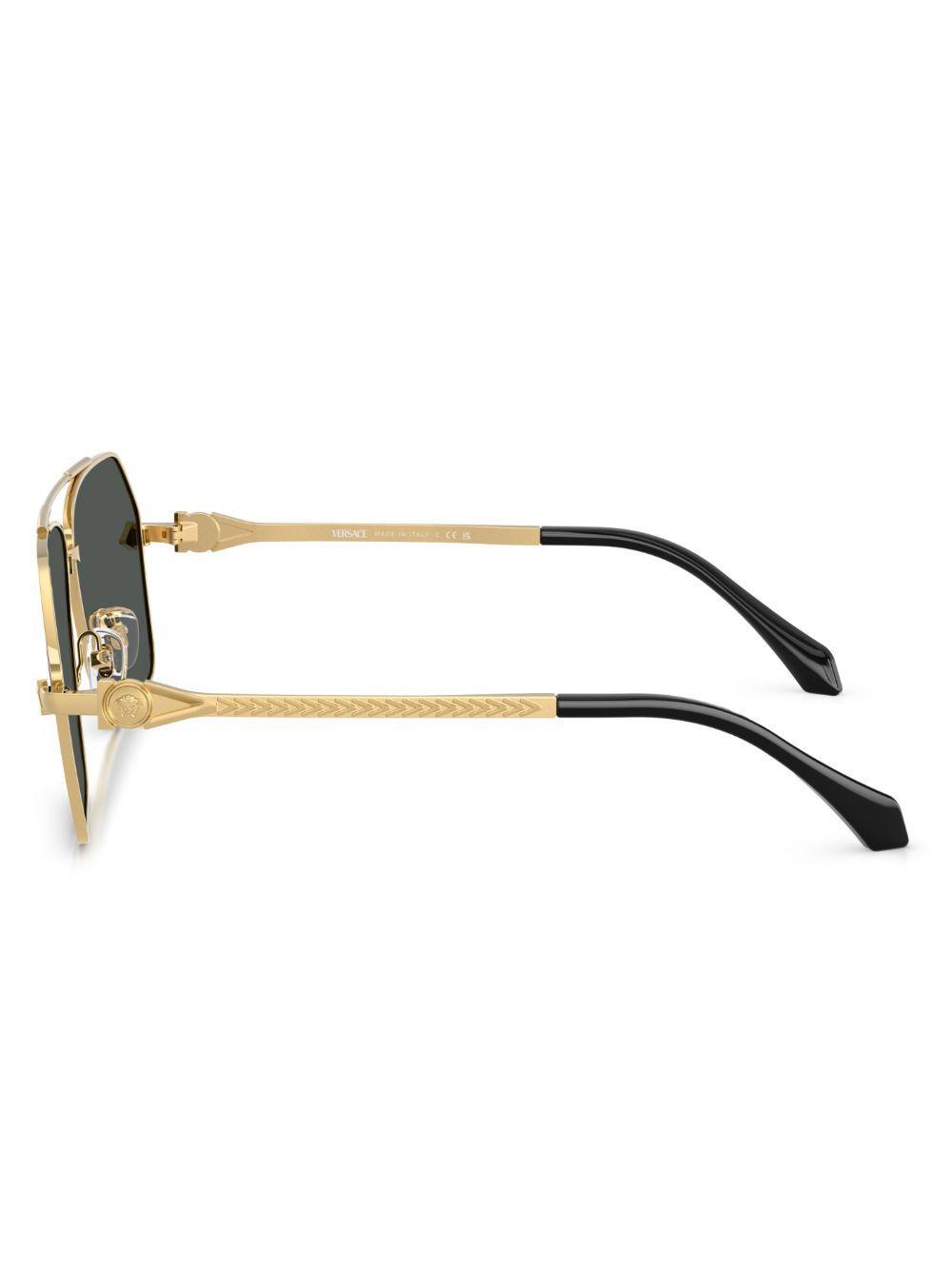 Mens GV One 57MM Pilot Sunglasses Product Image