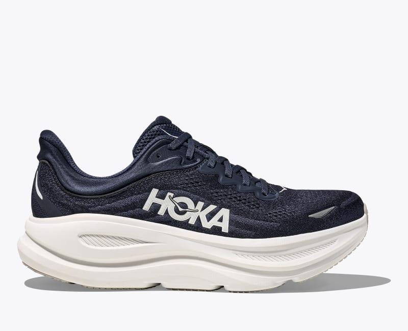 HOKA Men's Bondi 9 Shoes in Galactic Grey/Stellar Grey, Size 15 Product Image