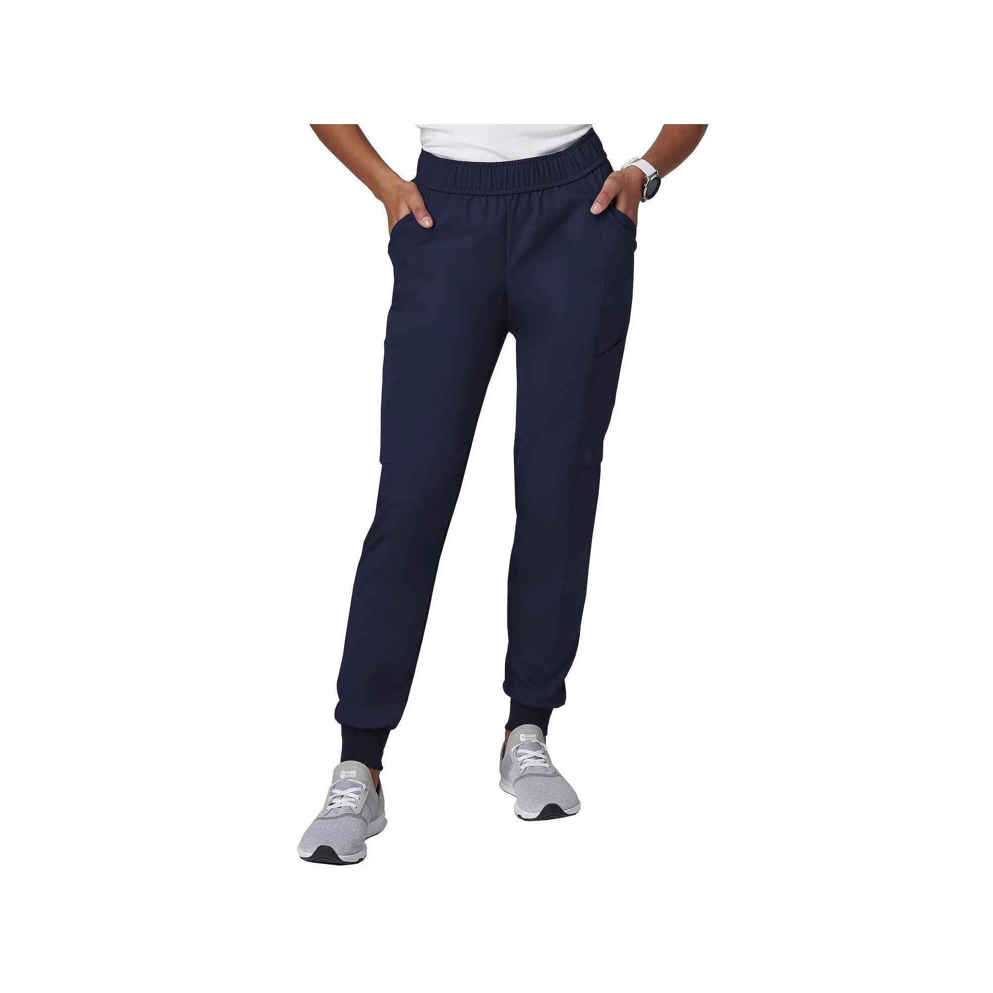 Women's Meta Labwear Distal Cargo Jogger Scrubs Pants 15210, Size: Large, Black Product Image