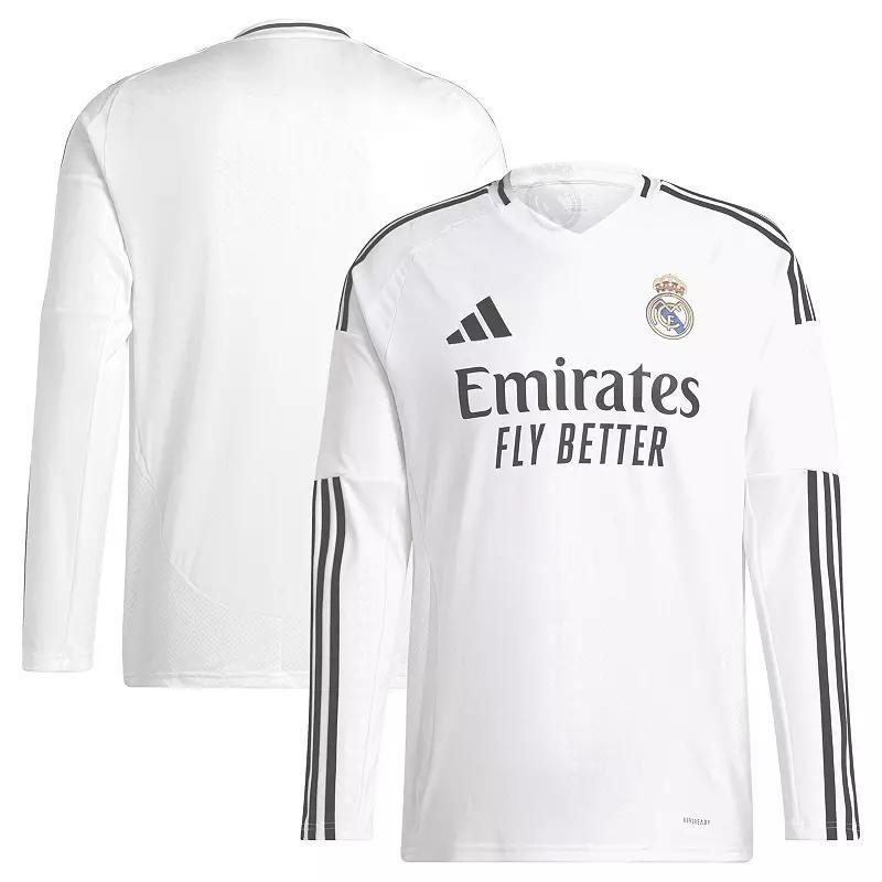 adidas Mens adidas Real Madrid 24/25 Home Long-Sleeve Jersey - Mens Product Image