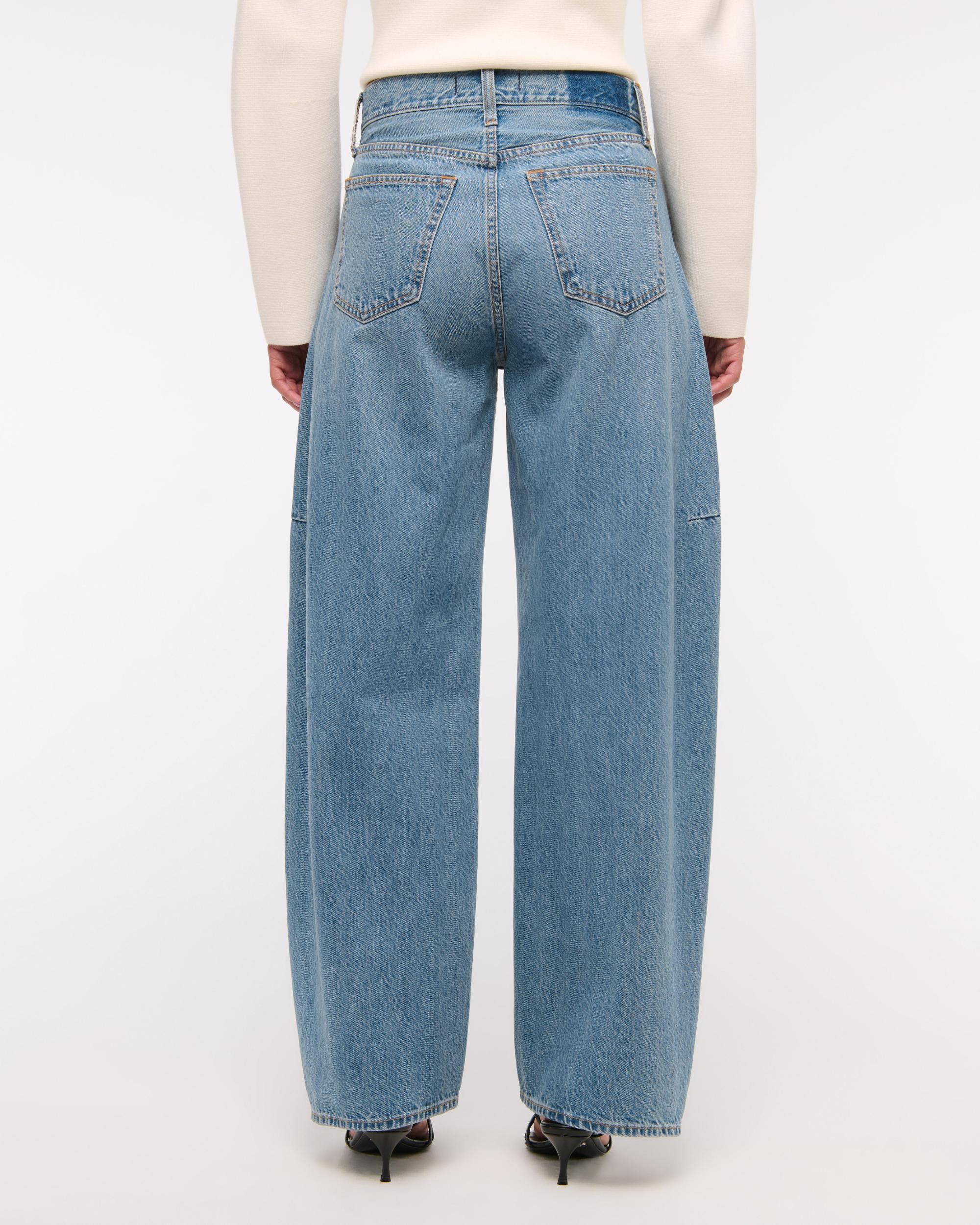 Mid Rise Ultra Barrel Jean Product Image