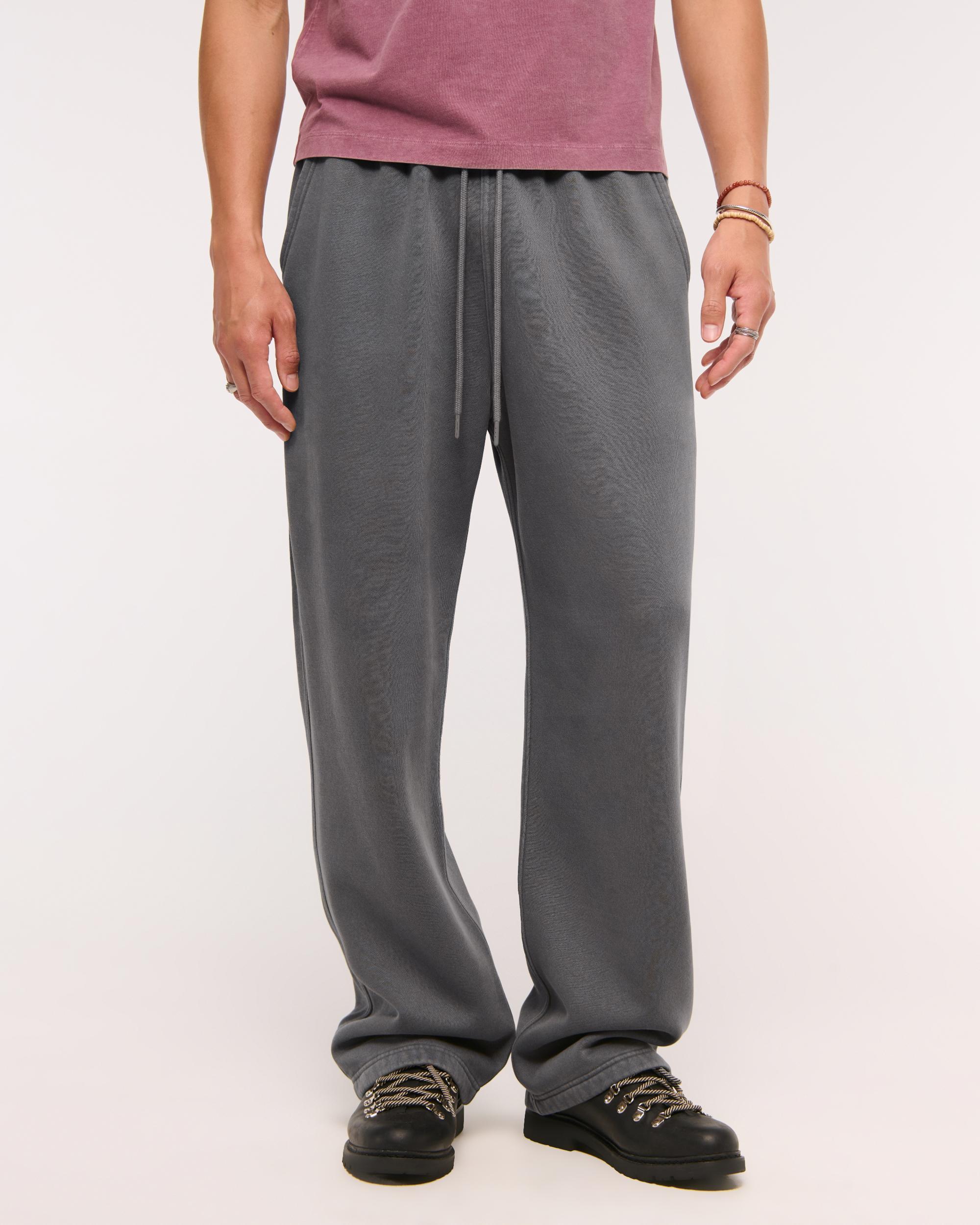 Essential Baggy Open-Hem Sweatpant Product Image