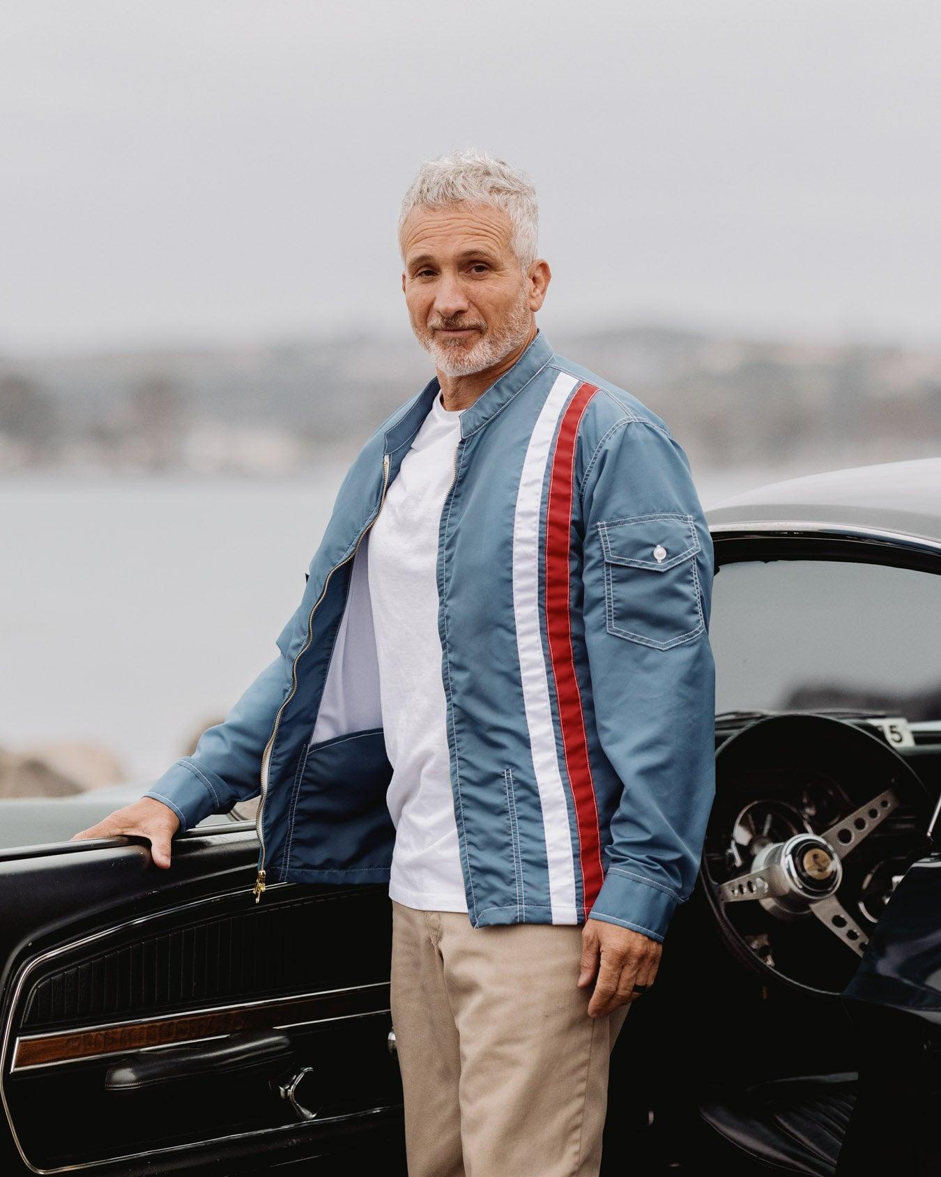 Le Mans Racing Jacket - Federal Blue Male Product Image