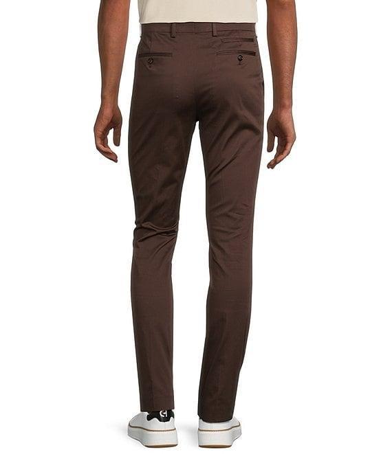 Murano Crocodile World Collection Evan Extra Slim Fit Sateen Suit Separates Dress Pants Product Image