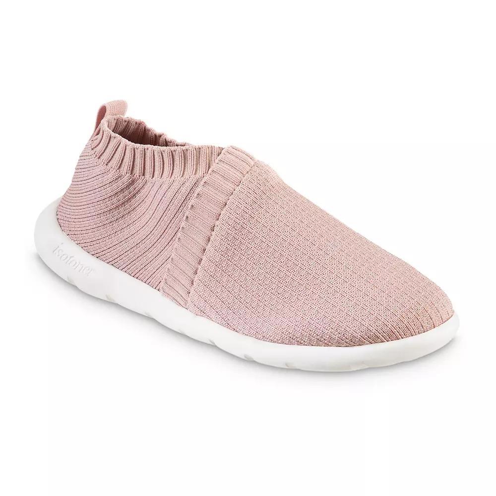 Zenz From Isotoner Womens Knit Slip-On Shoes Evening Brown Product Image