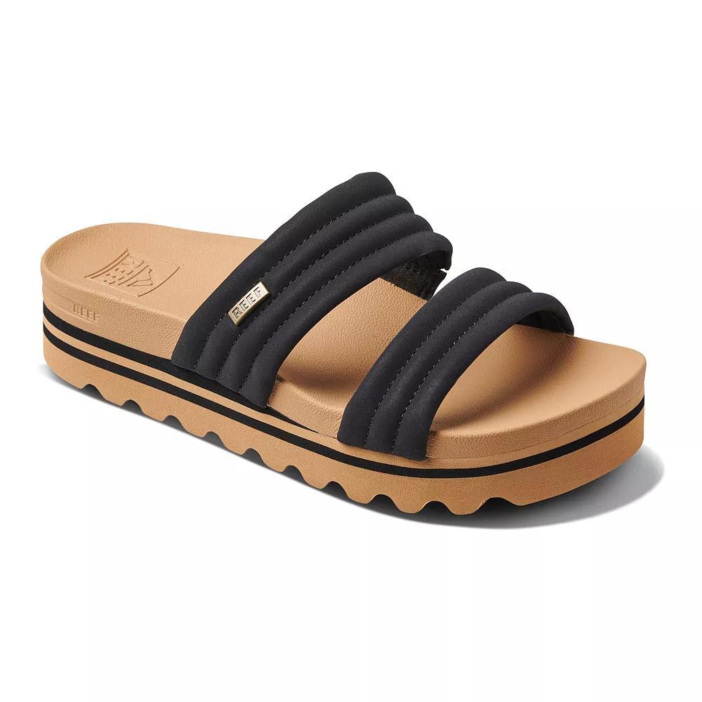 REEF Kaia 2-Bar Women's Sandals, Size: 11, Black Product Image