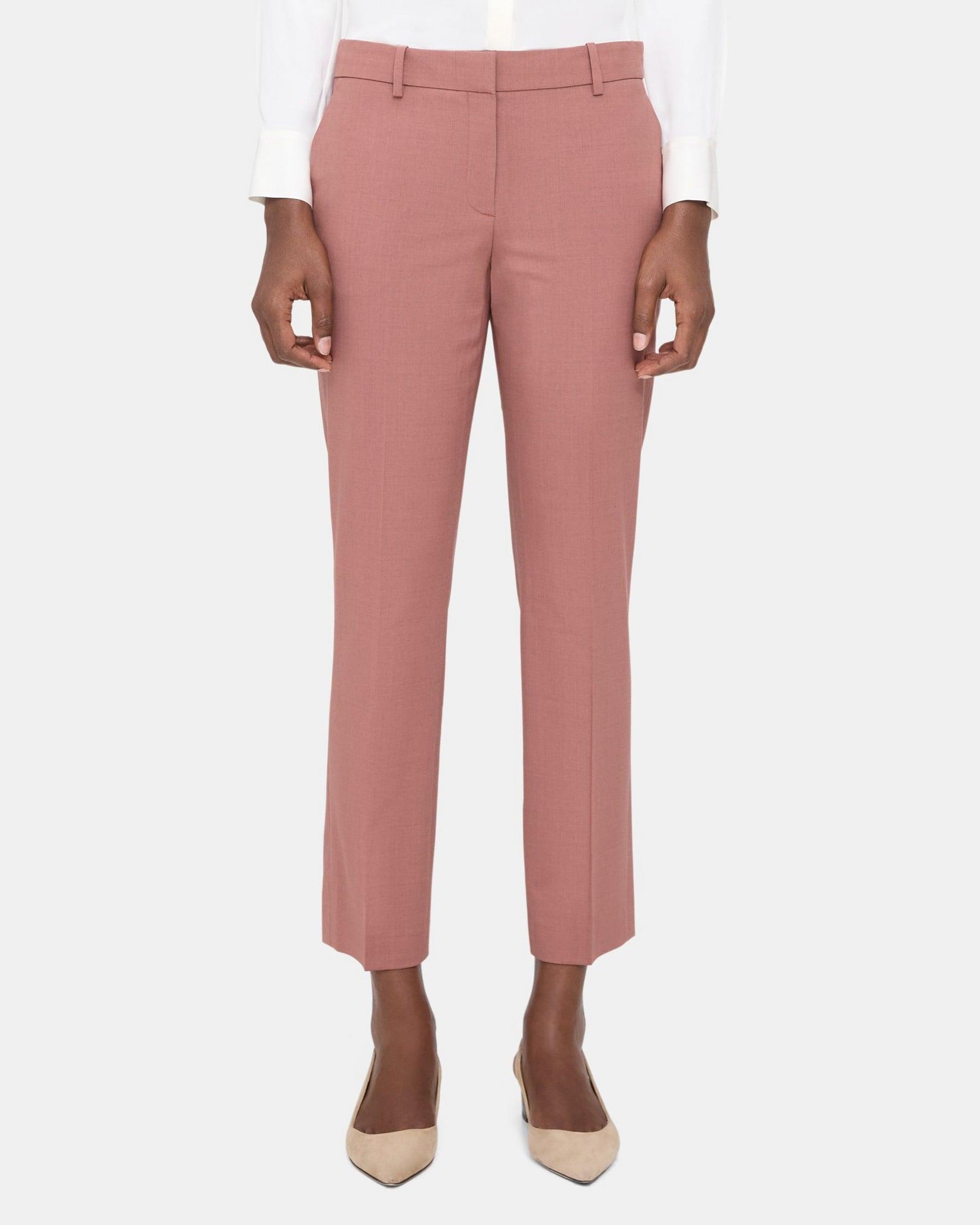 Classic Crop Pant in Sevona Stretch Wool Product Image