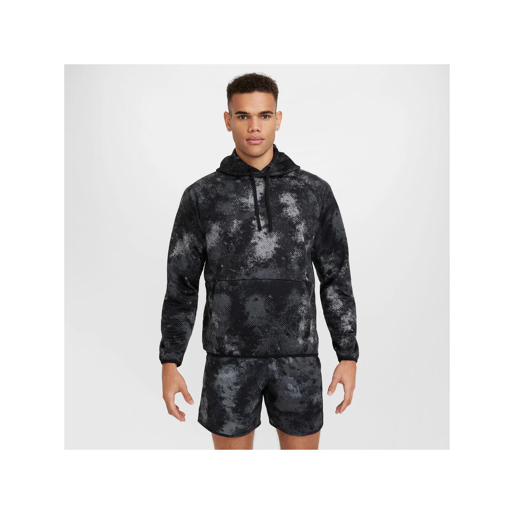 Mens Nike Therma-FIT Camo Versatile Pullover Hoodie Product Image