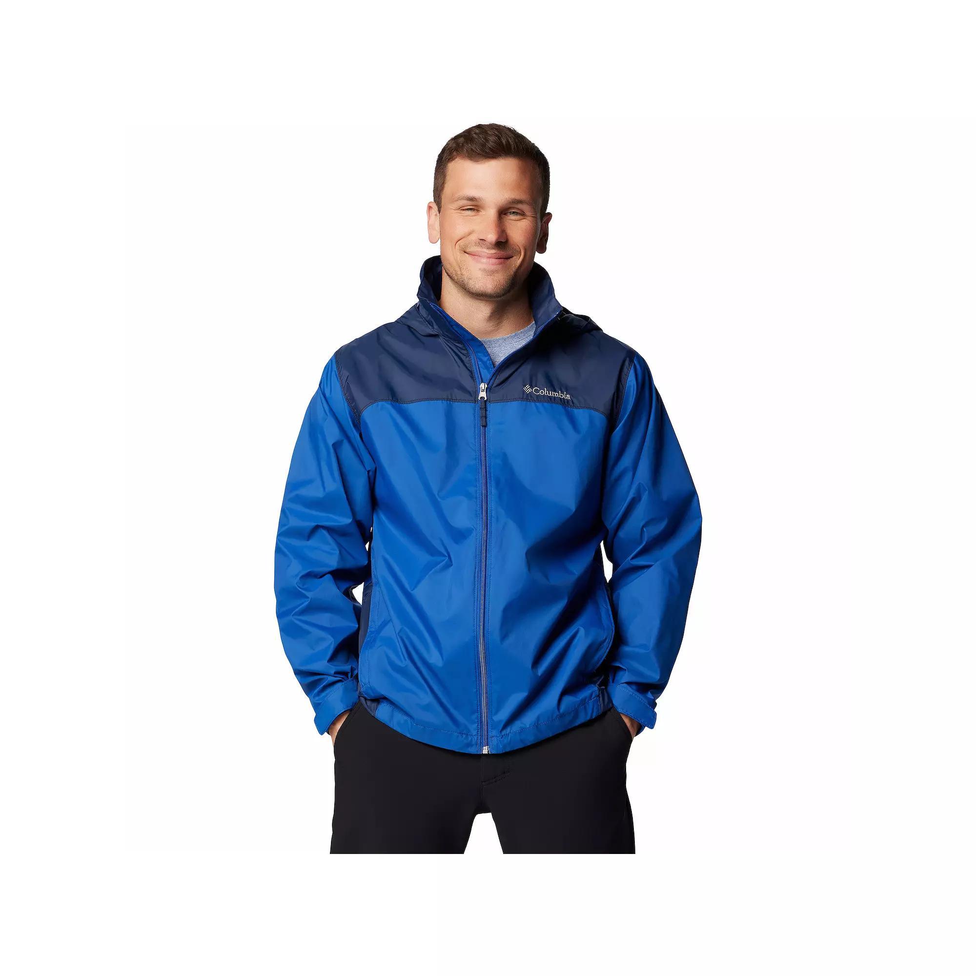 Big & Tall Columbia Glennaker LakeII Rain Jacket, Men's, Size: 4XL Tall, Delta Black Product Image
