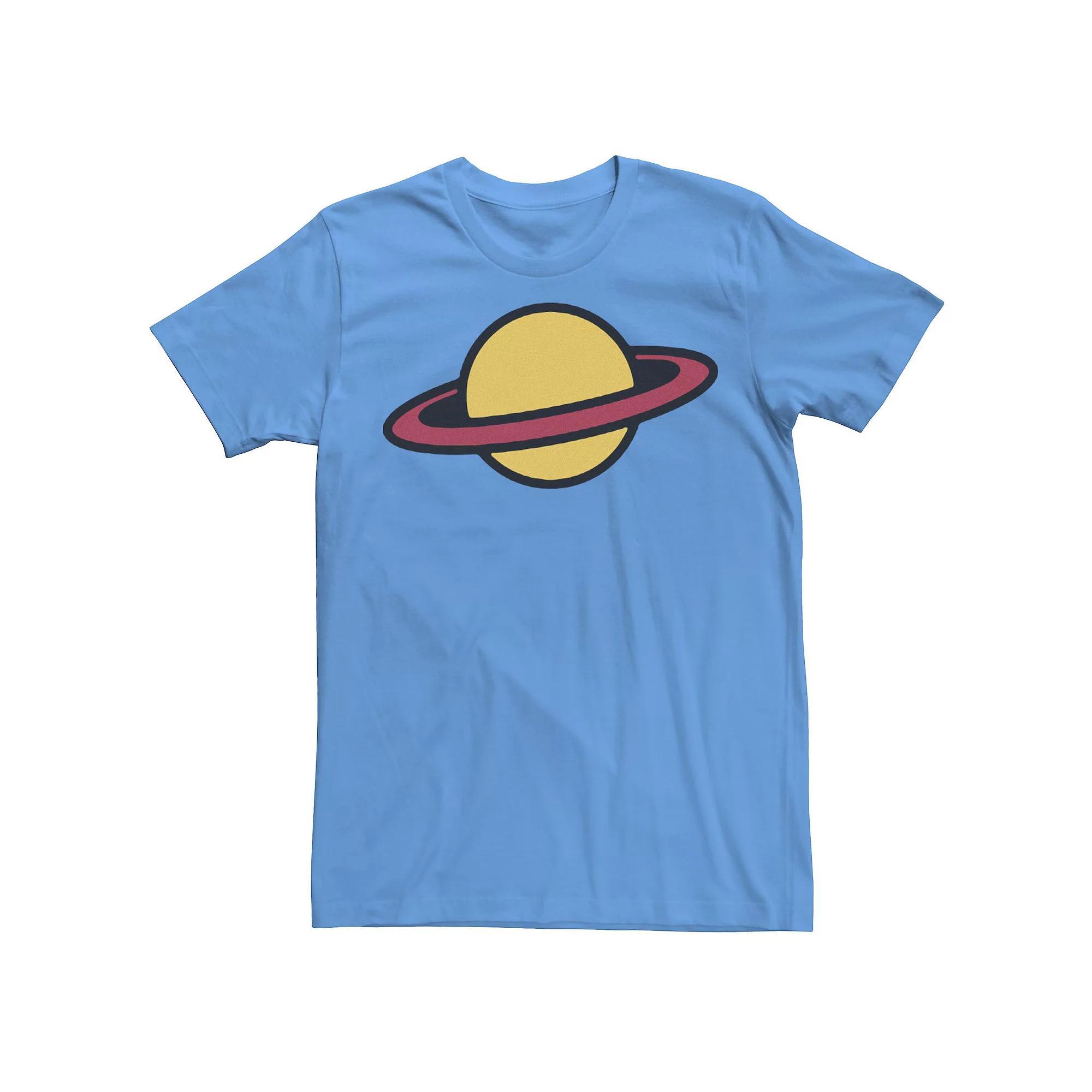 Men's Rugrats Chuckie Planet Costume Tee, Size: Small, Royal Grey Product Image