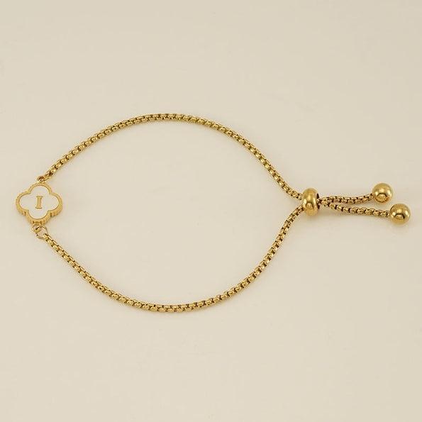 Clover Initial Bracelets Product Image