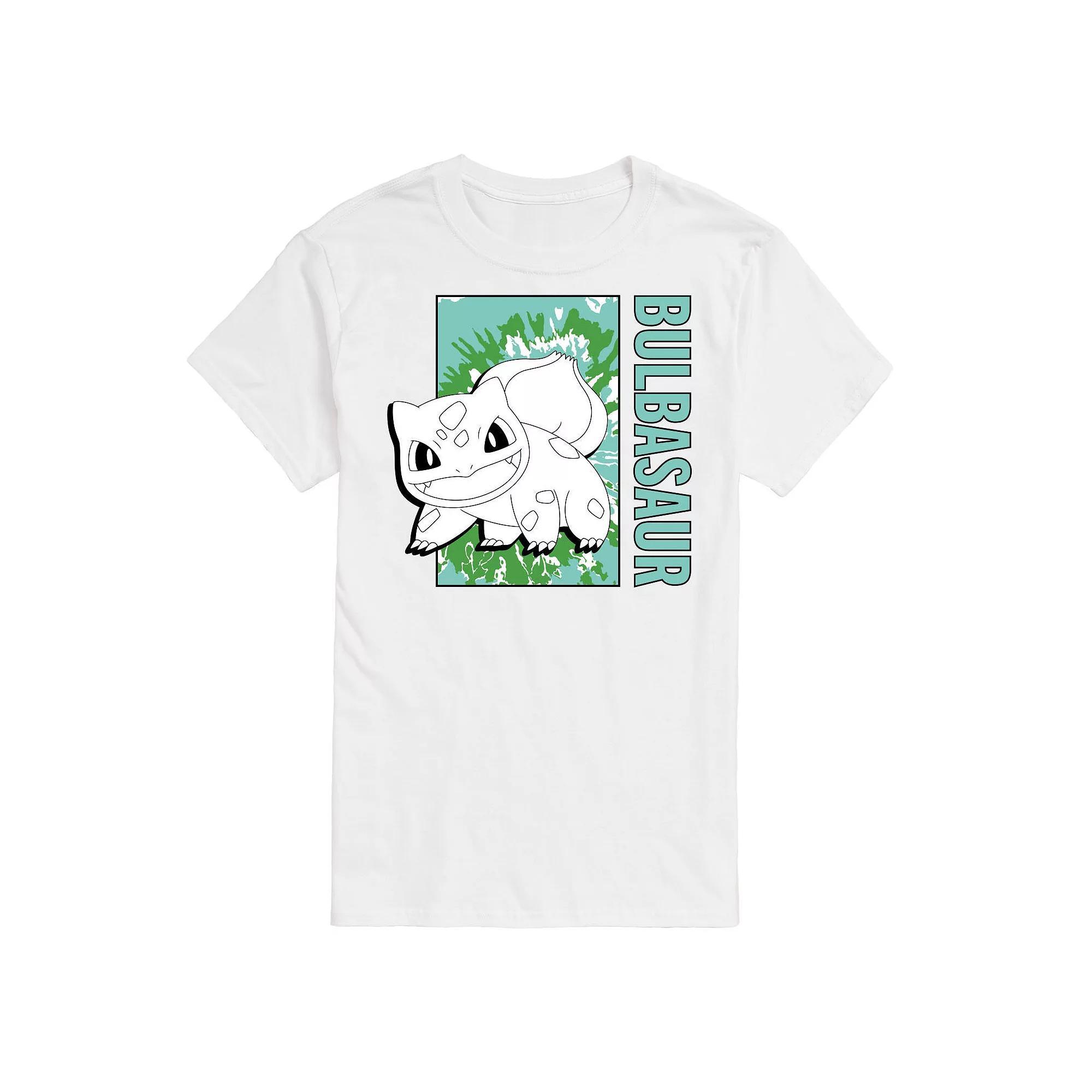 Mens Pokemon Tie Dye Bulbasaur Tee Product Image