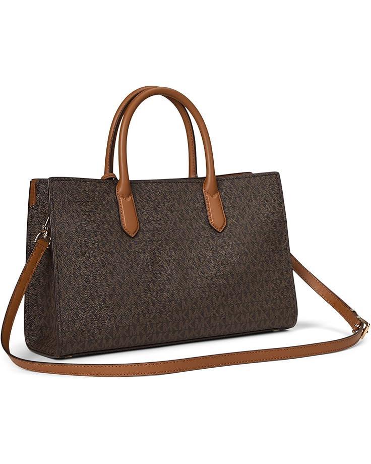 Coated Canvas Signature Cary Shoulder Bag Product Image