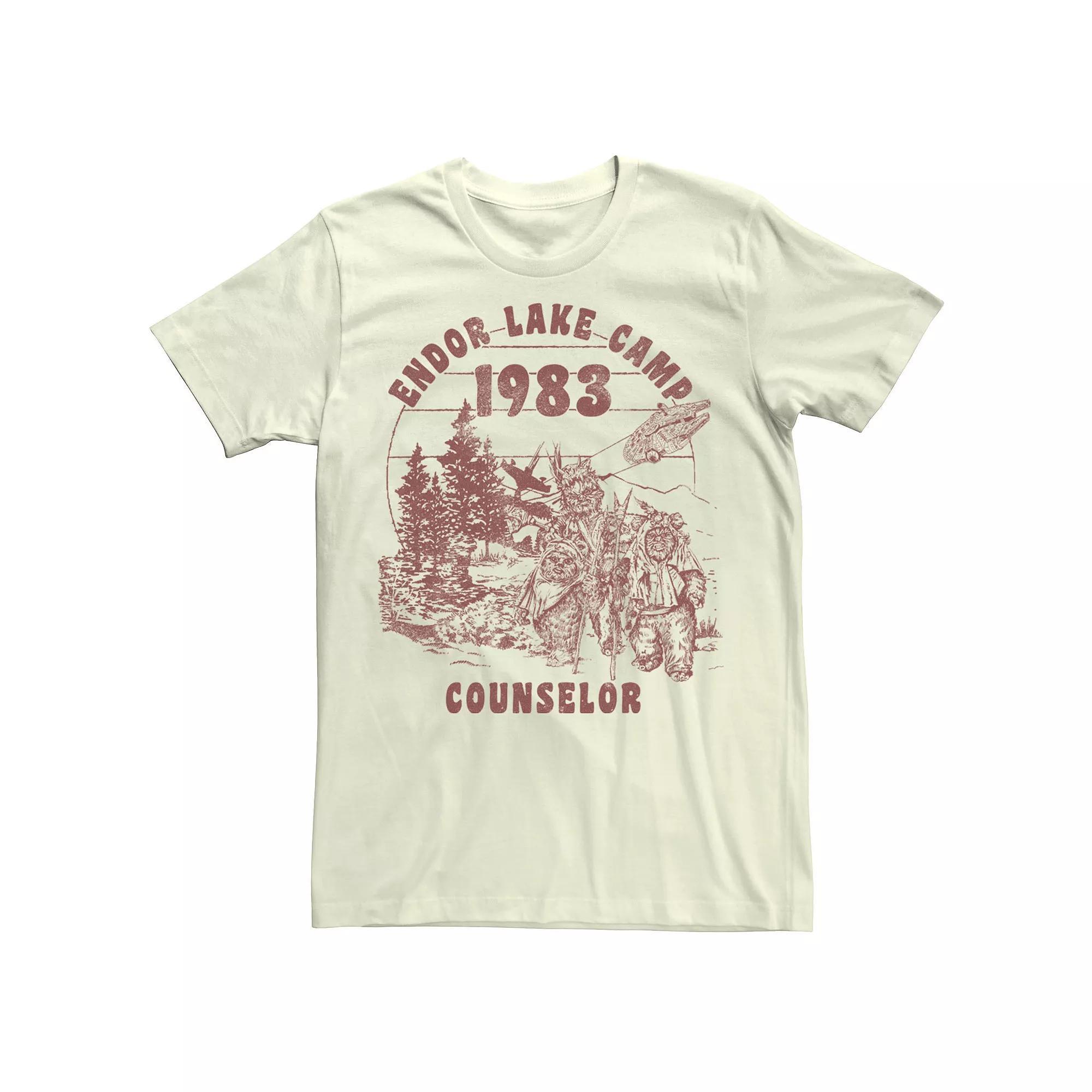 Men's Star Wars Endor Camper Tee, Size: 3XL, Natural Product Image
